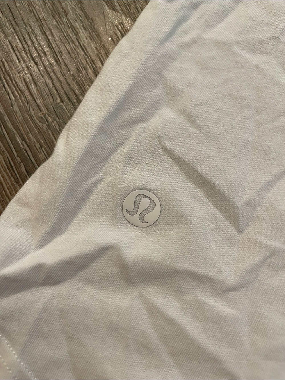 Lululemon White Racerback Tank Top Size 8 - Picture 2 of 3